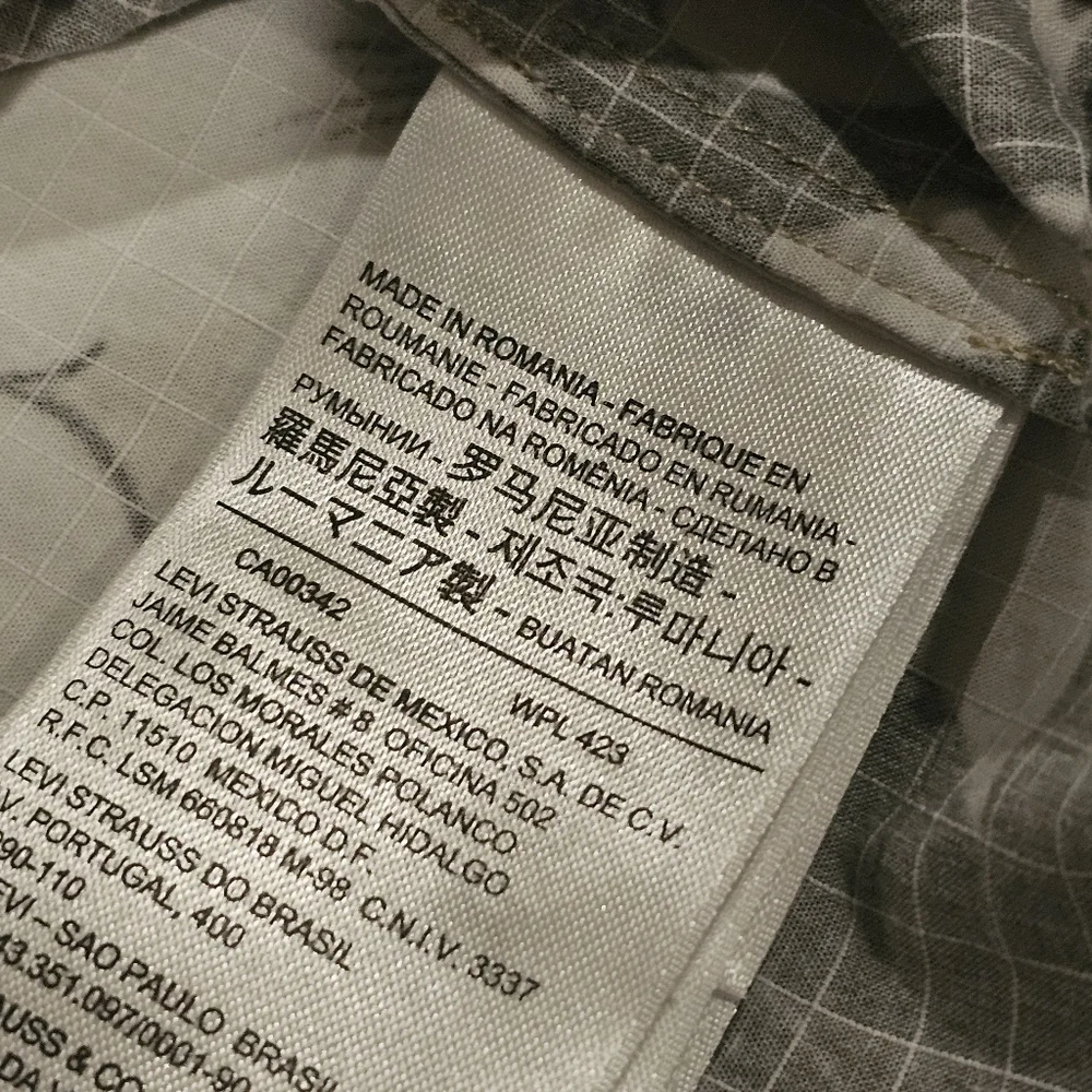 Levi's Made & Crafted Camp Shirt 2/M